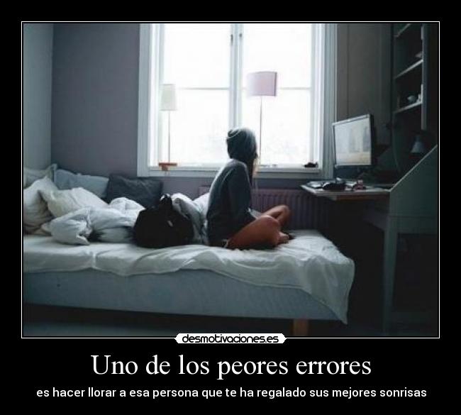 Uno de los peores errores - 