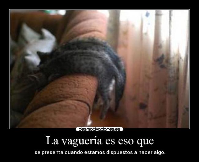 La vaguería es eso que - 