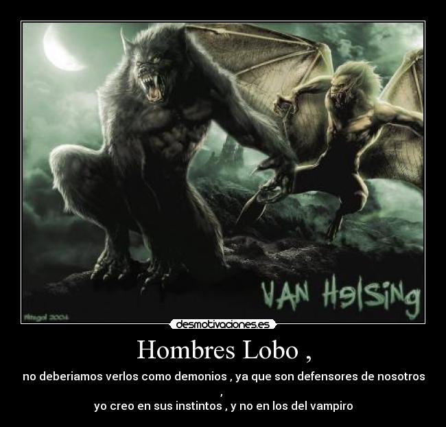 Hombres Lobo , -