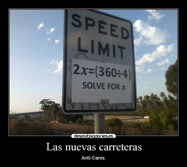 Las nuevas carreteras - 