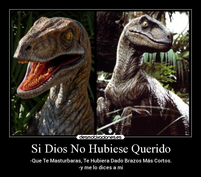 Si Dios No Hubiese Querido -