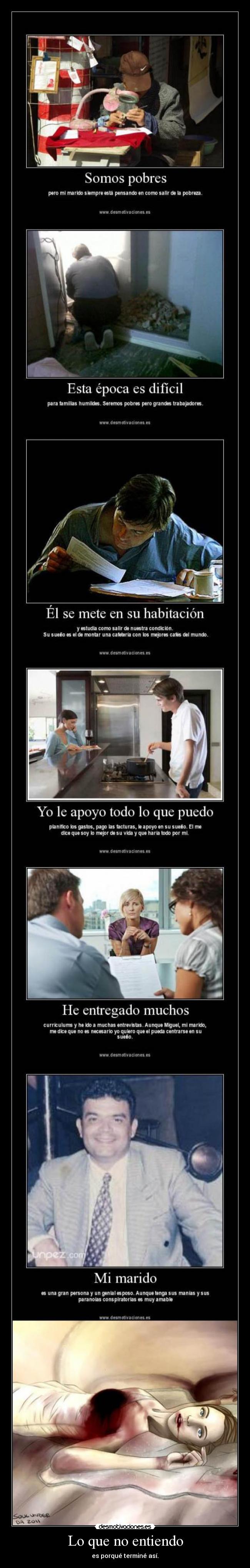 Lo que no entiendo -