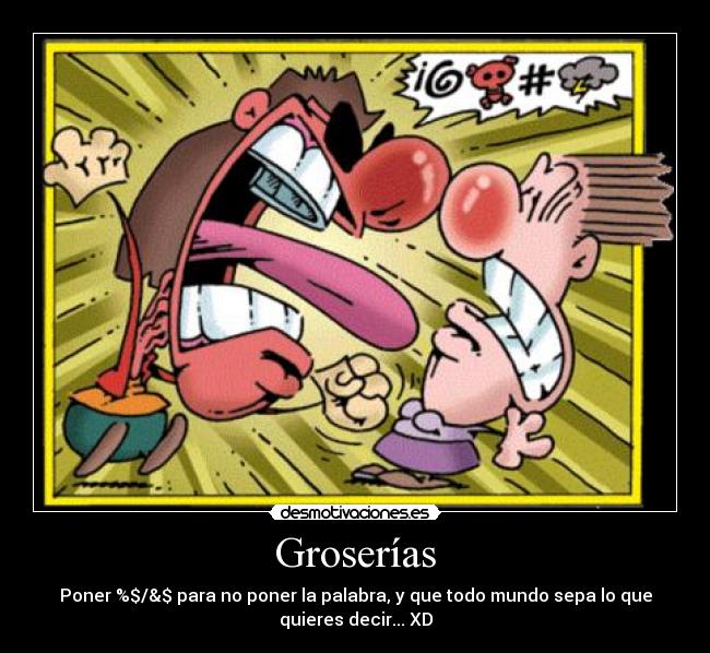 Groserías -