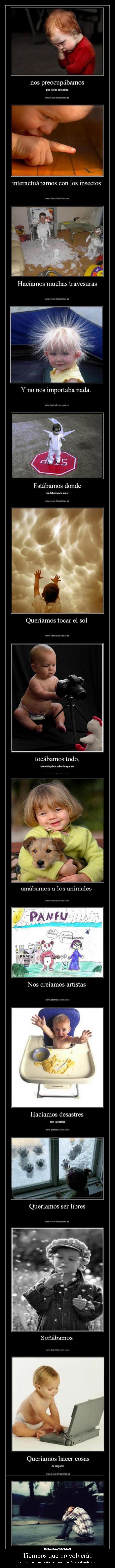 Tiempos que no volverán -