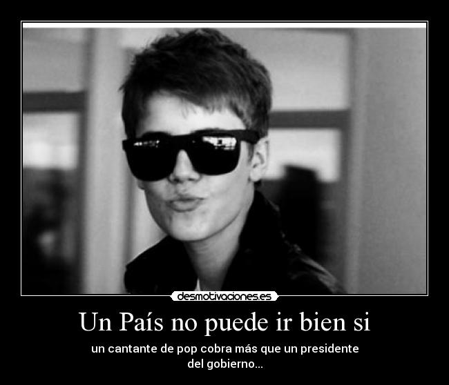 Un País no puede ir bien si - 