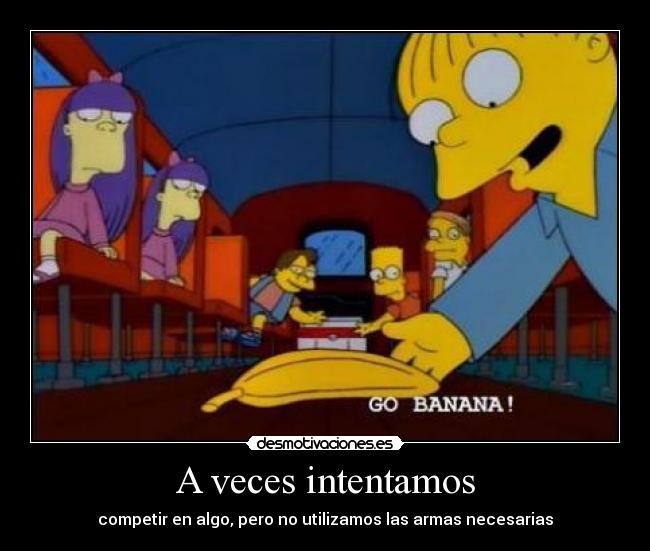 A veces intentamos - 