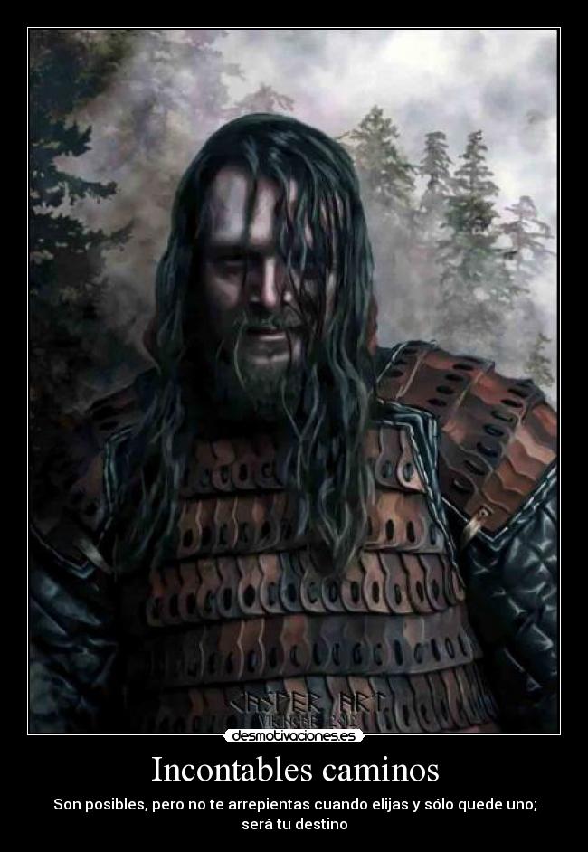 Incontables caminos -