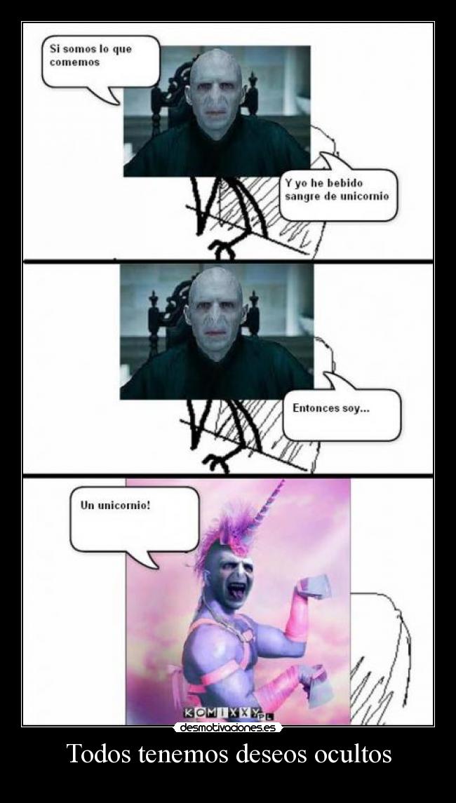 Todos tenemos deseos ocultos - 