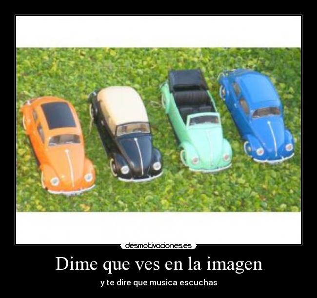 Dime que ves en la imagen - 