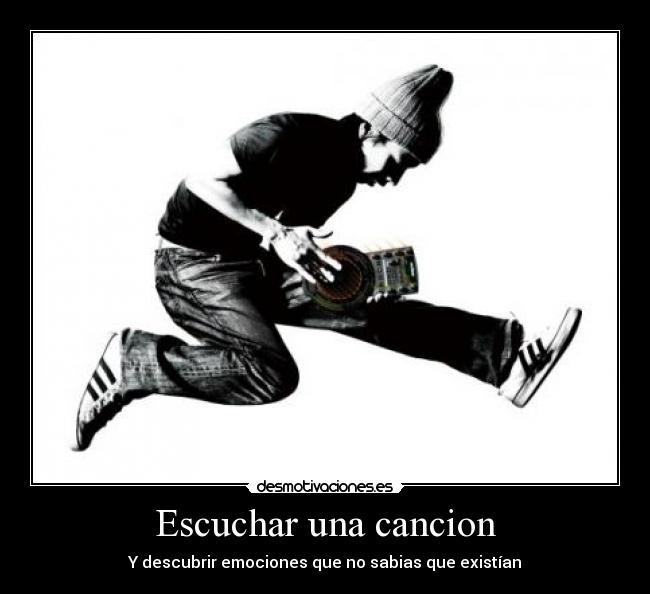 Escuchar una cancion -