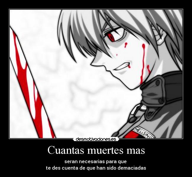 Cuantas muertes mas -