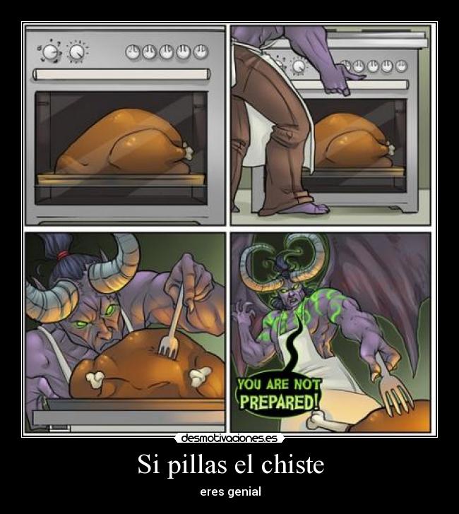 Si pillas el chiste - eres genial