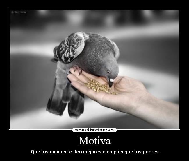 Motiva - Que tus amigos te den mejores ejemplos que tus padres