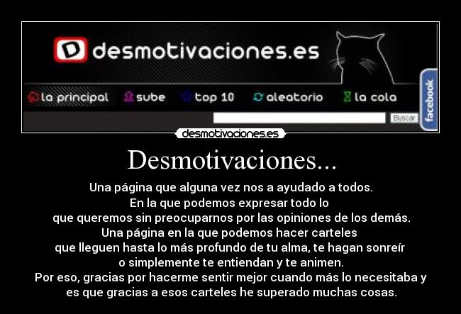 Desmotivaciones... -