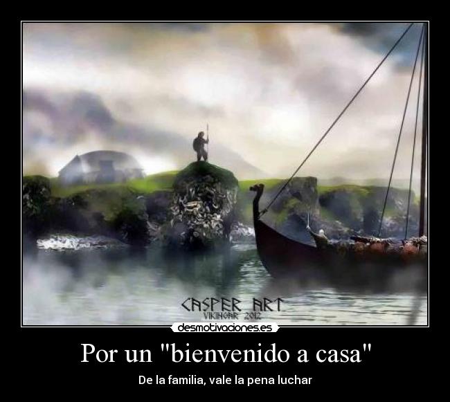 Por un bienvenido a casa -