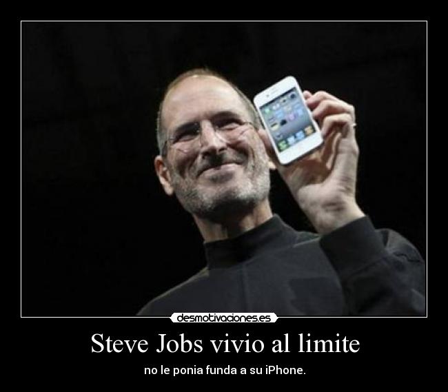 carteles steve jobs funda iphone desmotivaciones