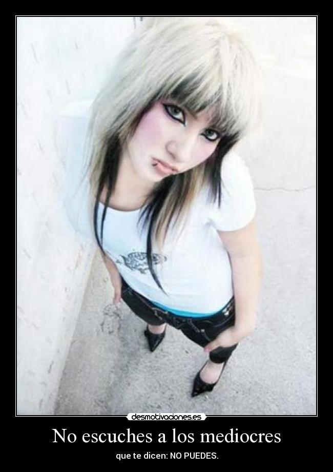 No escuches a los mediocres -