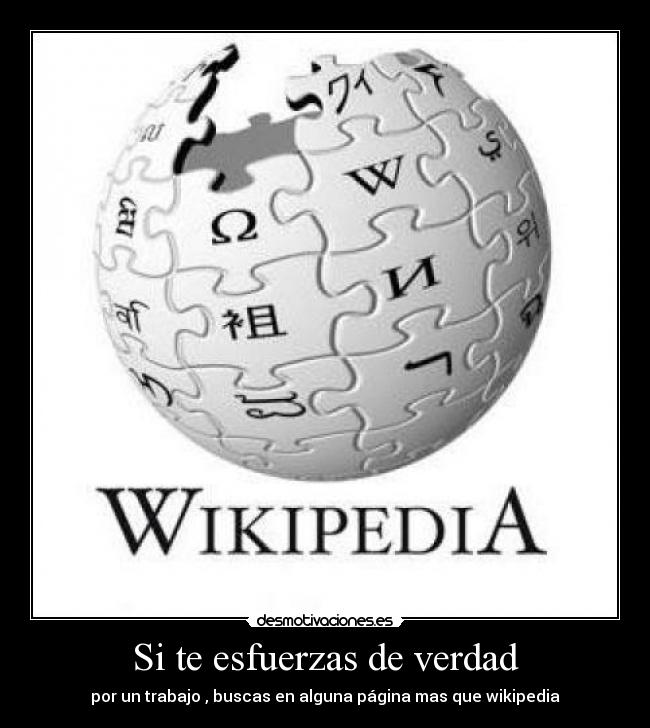 Si te esfuerzas de verdad -