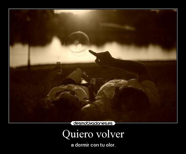 Quiero volver -