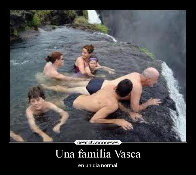 Una familia Vasca - en un día normal.