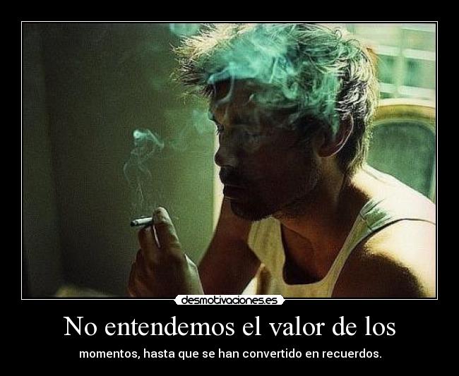 No entendemos el valor de los -