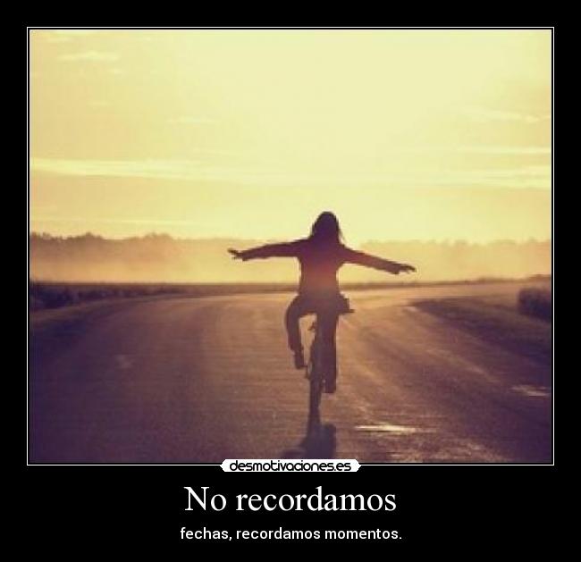 No recordamos - 