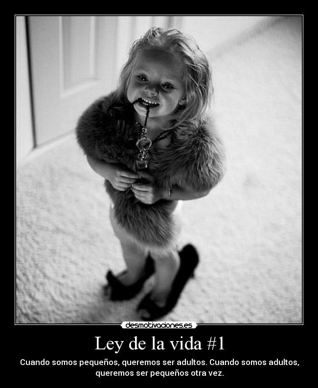 Ley de la vida #1 -