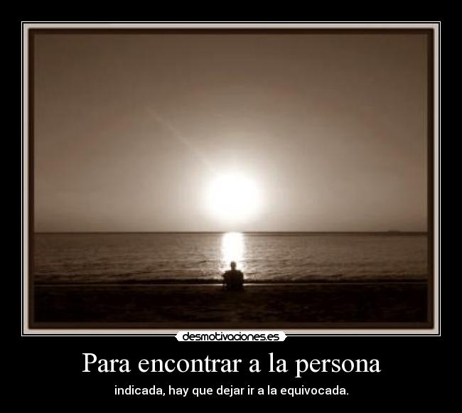 Para encontrar a la persona - 