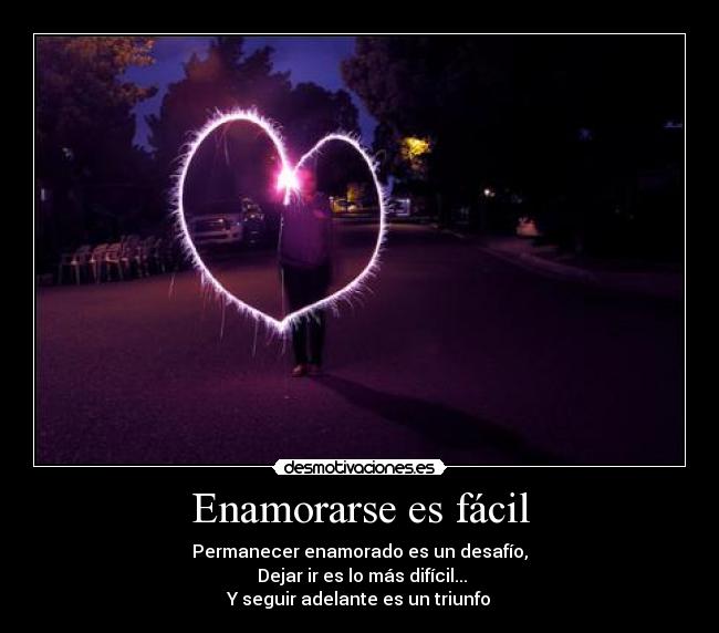Enamorarse es fácil -