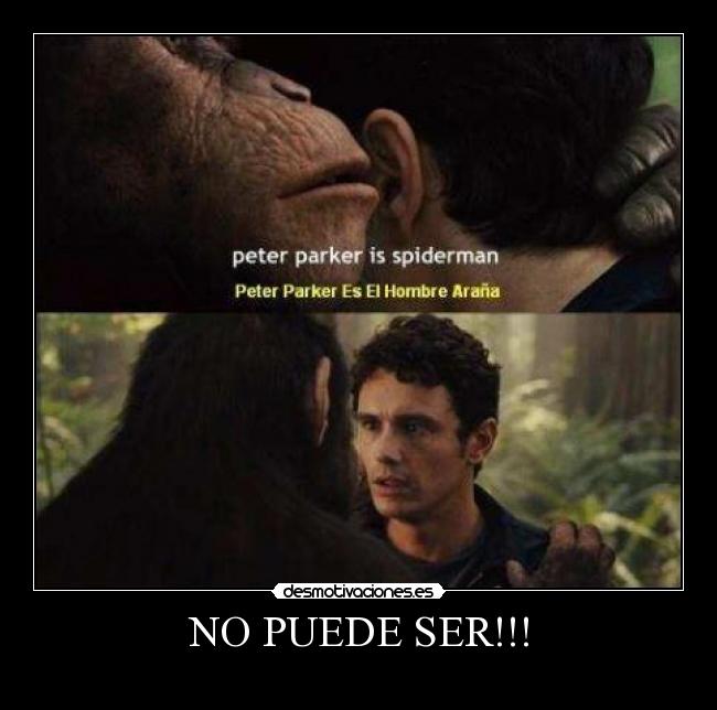 NO PUEDE SER!!! -