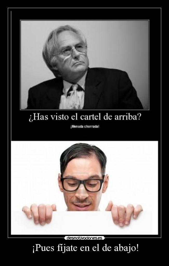 ¡Pues fíjate en el de abajo! - 