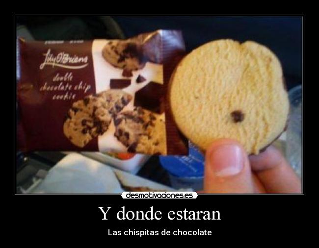 Y donde estaran -