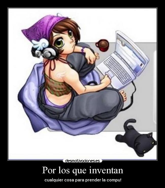 Por los que inventan -