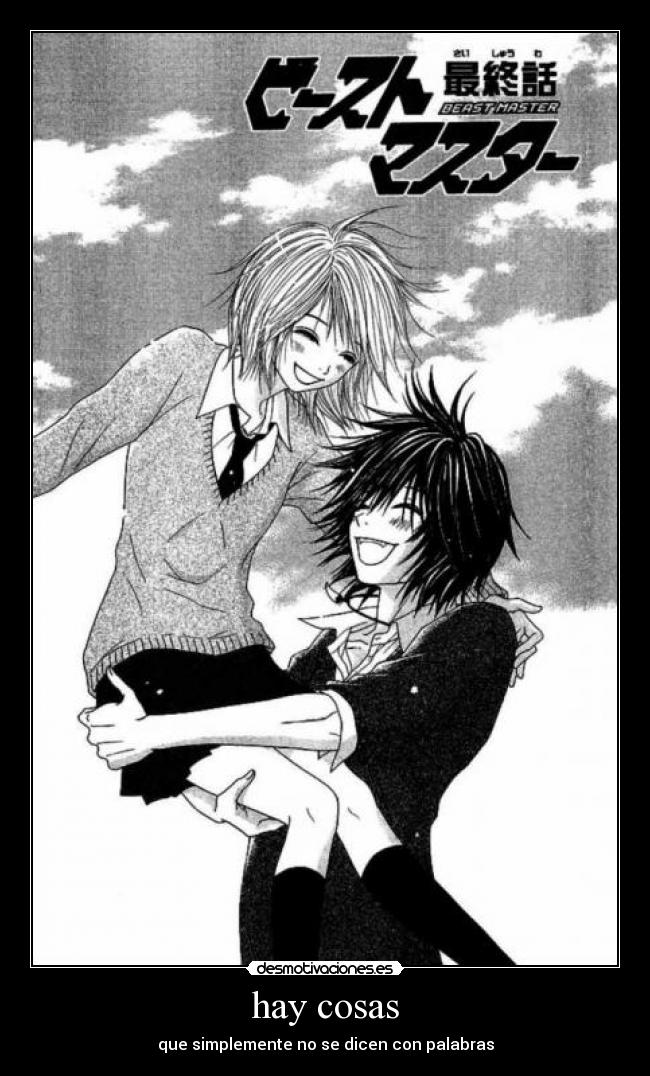 hay cosas - que simplemente no se dicen con palabras