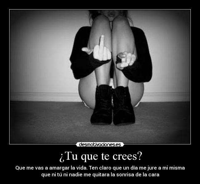 ¿Tu que te crees? - 