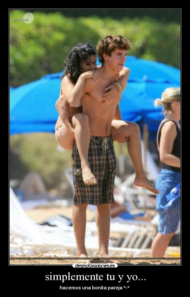 simplemente tu y yo... - hacemos una bonita pareja *-* 