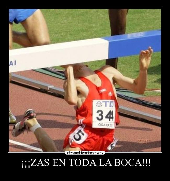 ¡¡¡ZAS EN TODA LA BOCA!!! -