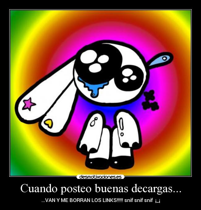 carteles posteo descargas links desmotivaciones