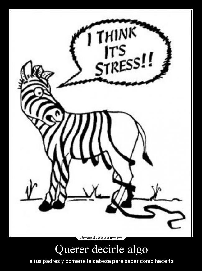 Querer decirle algo - 