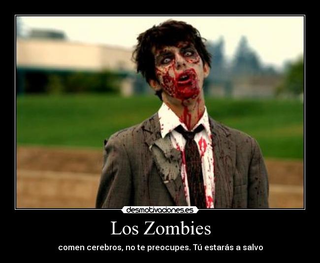 carteles zombies desmotivaciones