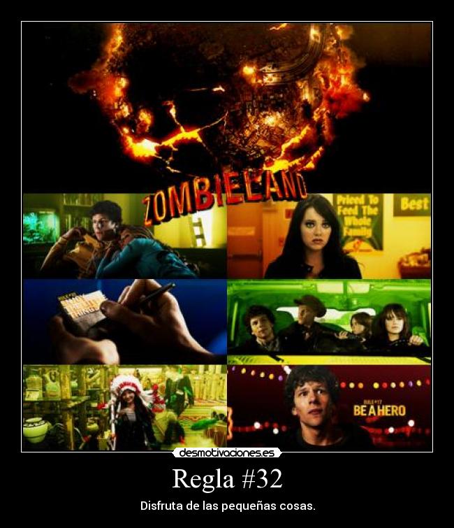 Regla #32 - Disfruta de las pequeñas cosas.