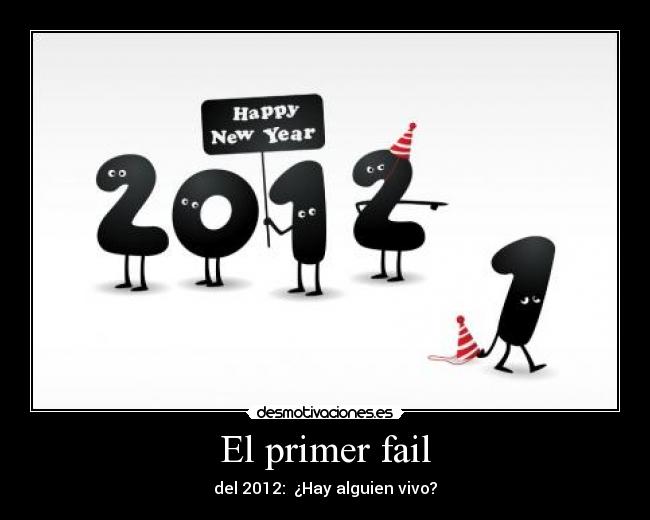 El primer fail - 
