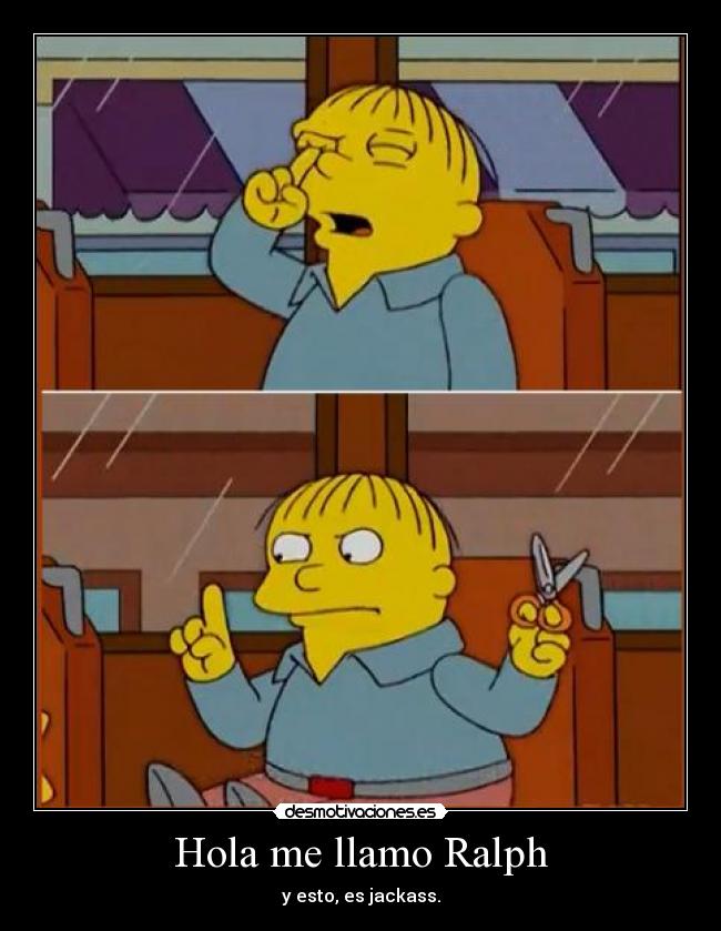 Hola me llamo Ralph - 