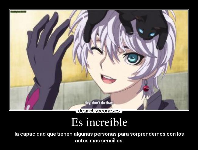 Es increíble - 