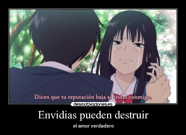 Envidias pueden destruir -