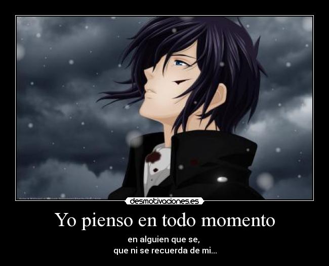 carteles anime sad love desmotivaciones