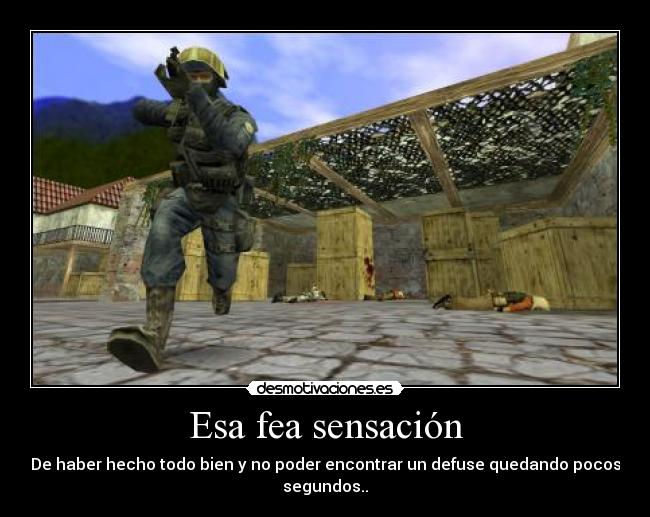carteles counter strike desmotivaciones