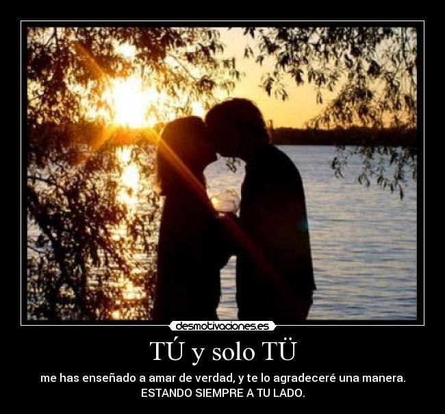 TÚ y solo TÜ -