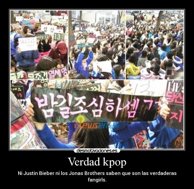 carteles kpop desmotivaciones