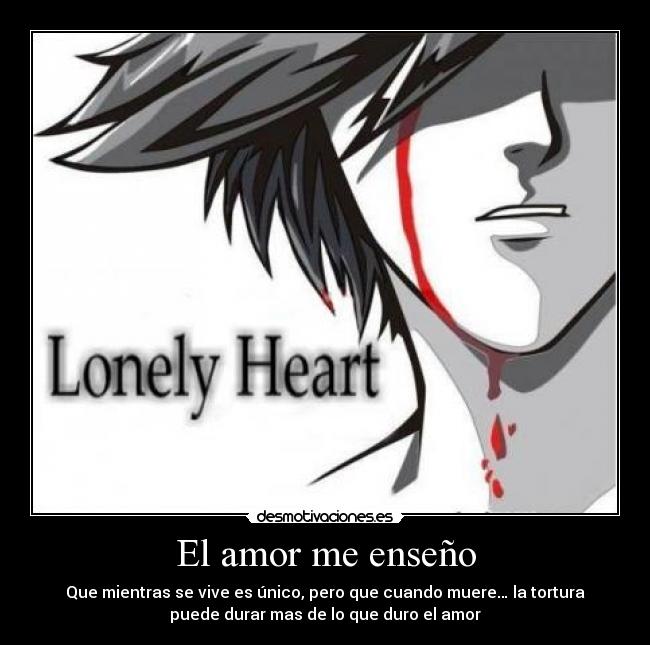 El amor me enseño -